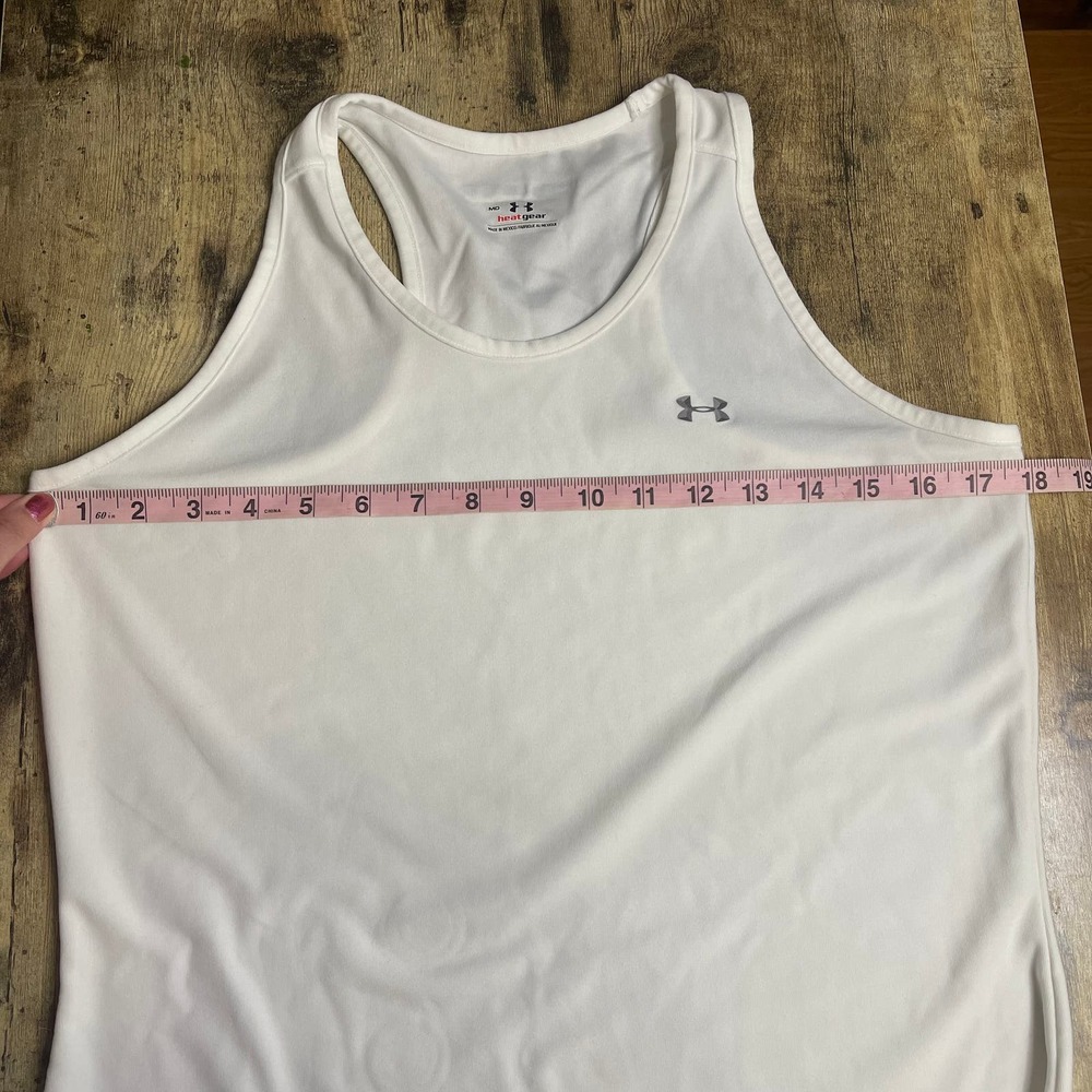 UNDER ARMOUR Heatgear Black and white Racerback Tank top Bundle - Picture 10 of 14